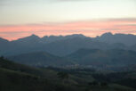 Alegre - Entardecer na Montanha (vista da cidade)